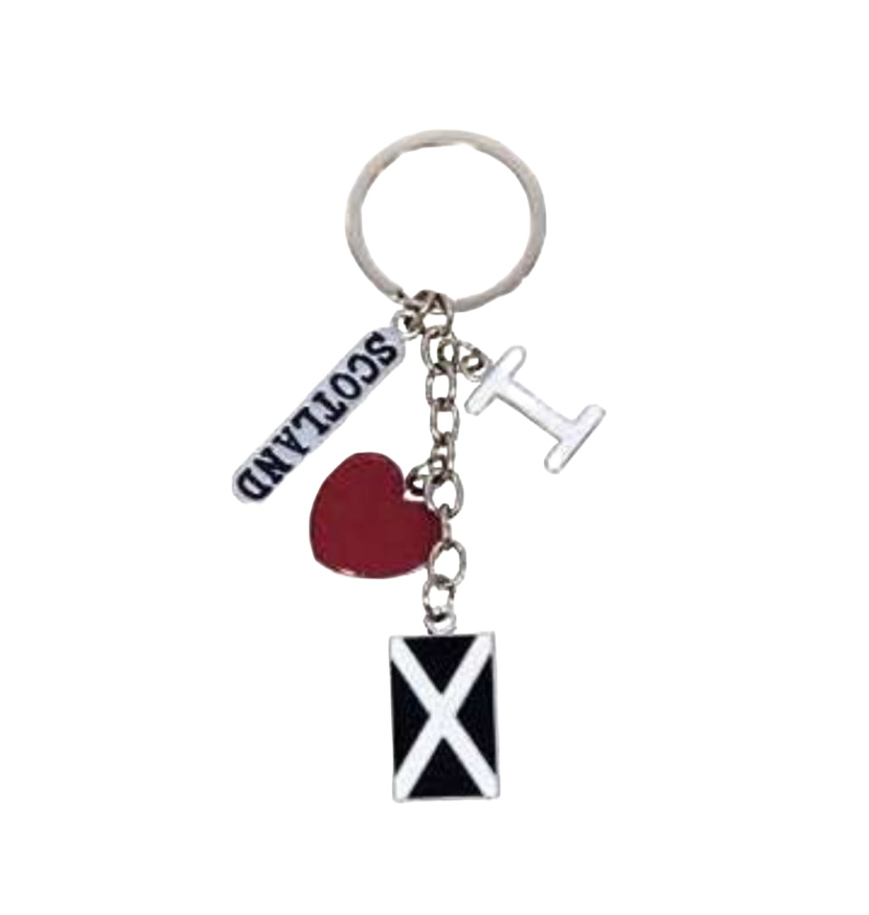 I Heart Scotland Keyring image 0